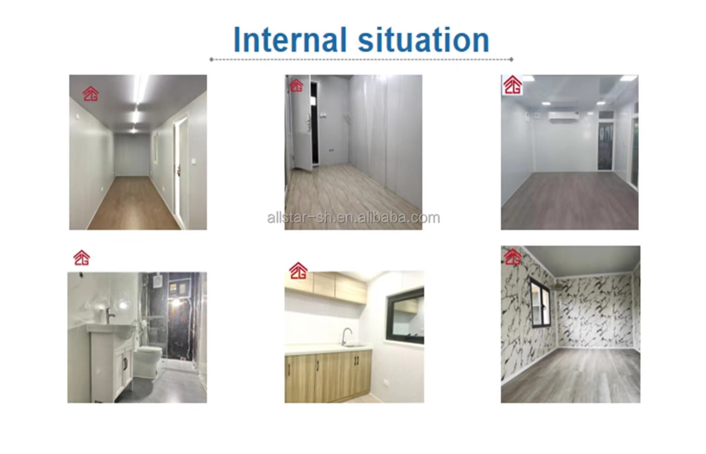 40ft høj luksus tilpasset 40ft fast containerhus dobbeltlagshus stort rum 40ft høj luksus tilpasset 40ft fast containerhus dobbeltlagshus stort rum