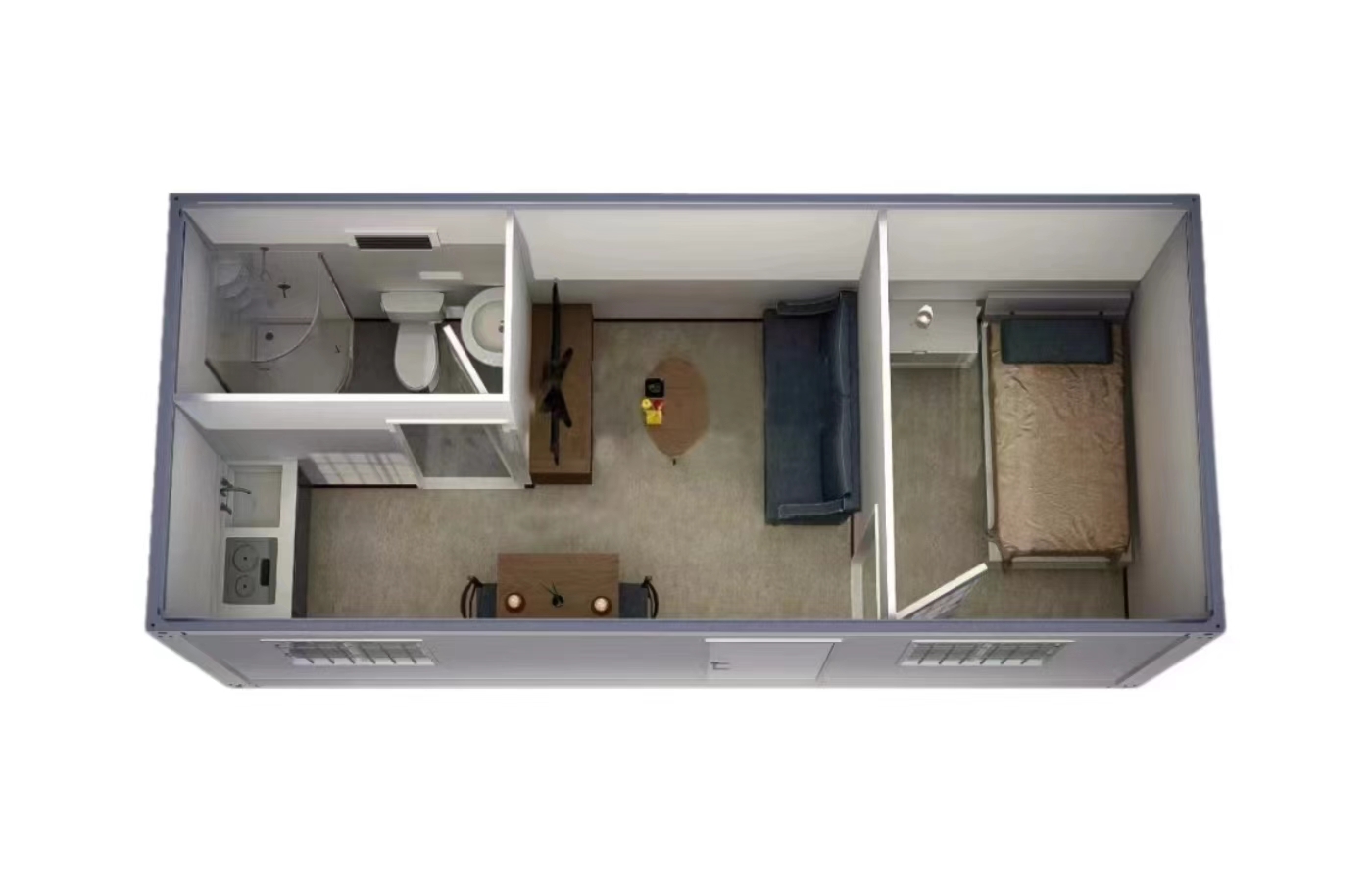 40ft høj luksus tilpasset 40ft fast containerhus dobbeltlagshus stort rum 40ft høj luksus tilpasset 40ft fast containerhus dobbeltlagshus stort rum